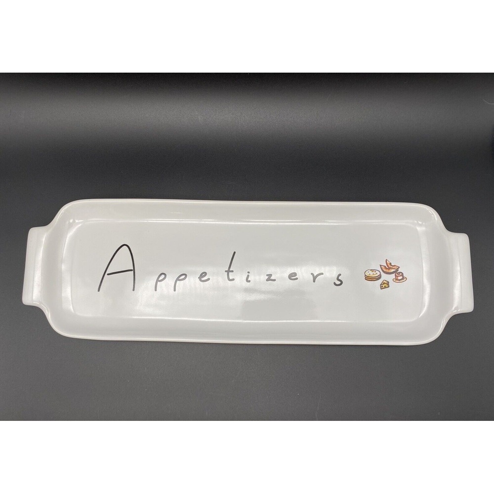 Pottery‎ Barn Ceramic Appetizer Serving Tray
